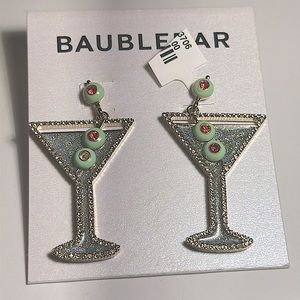 Baublebar cocktail / martini earrings